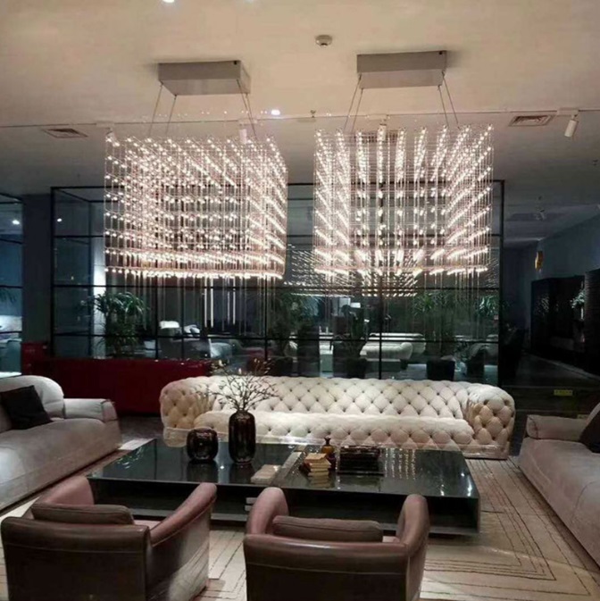 Светильник DZN-7861 МАТ.РОМ ` D800*800/H800+6000/1/LED/.W/4000K трос 6м SELENA 25-04