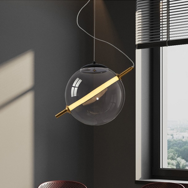 Светильник подвесной DZN-45960 БРОНЗА ` D300/H1200/1/LED/./4000K (аналог Vega 2)