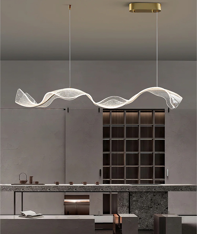 Светильник подвесной ElegantLight DZN-4500 ЗОЛОТАЯ БРОНЗА ` D1000*300/H1000/1/LED/40-60W звёздноеVST