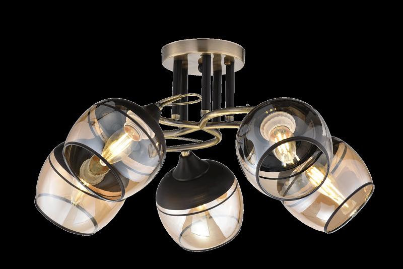 Светильник SFS 1727/5 AB+BK RSP