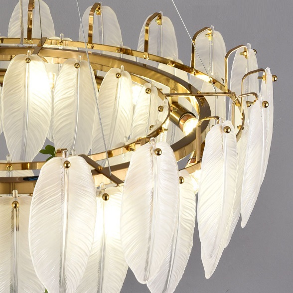 Светильник ElegantLight (2183-600GL) SPF-9070 ЗОЛОТО ` D600/H240/8/E14/40W BALLET 24-12