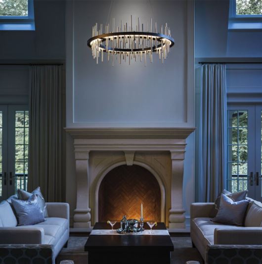 Светильник DZN2-3-37 ЧЕРНЫЙ ` D600*370/H1200/1/LED/60W/4500K