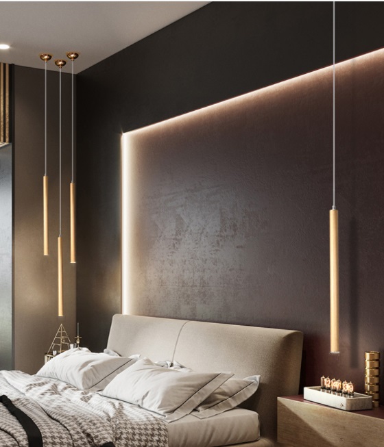 Светильник GL.30213 GOLD/ЗОЛОТО ` D30/H500/1/LED/5W 4000K SPF14 (1)