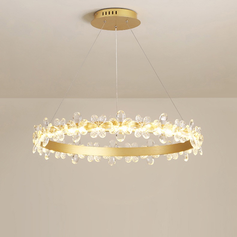 Светильник DZN1-2-30 ЗОЛОТО ` D600/H1200/1/LED/36W/4500K