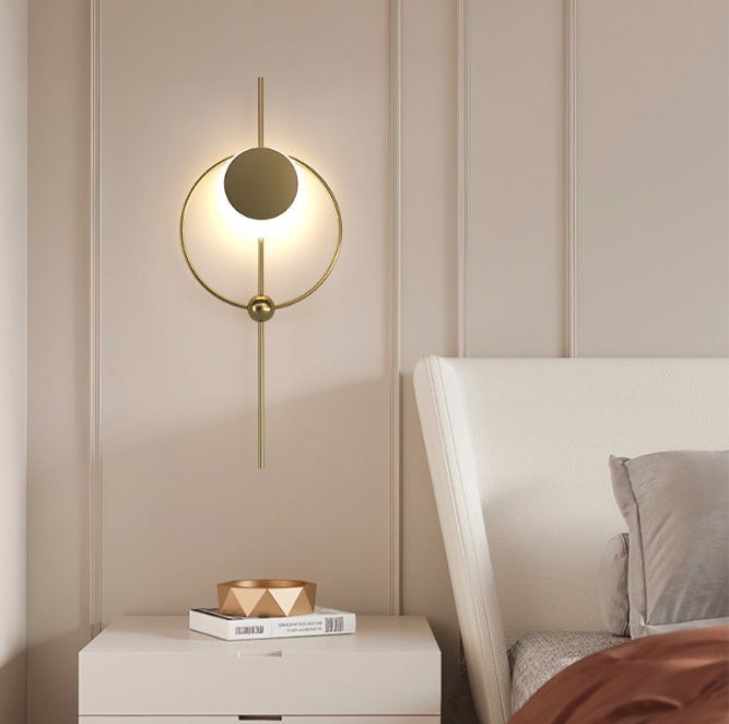 Светильник настенный ElegantLight DZN-11971 ЗОЛОТО ` D720*300/H60/1/LED/6W/4500K