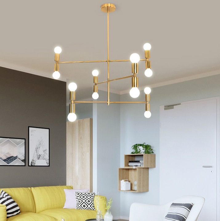 Светильник SPFD CP.35035 GOLD/ЗОЛОТО ` D850/H950/12/E27/60W JENSEN (без ламп)