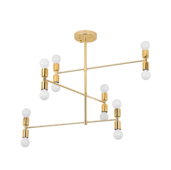 Светильник SPFD CP.35035 GOLD/ЗОЛОТО ` D850/H950/12/E27/60W JENSEN (без ламп)