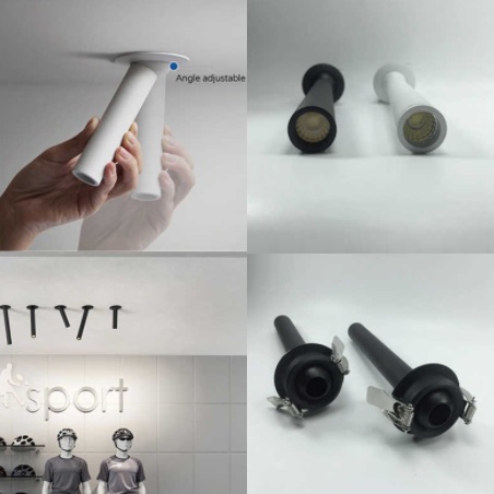 Светильник точечный SPF-15997 BLACK/ЧЕРНЫЙ ` D65/H230/1/LED/7W/4500K ASP SPF13-1