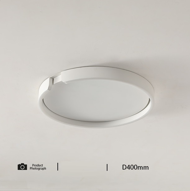 Светильник DZN-12039 БЕЛЫЙ ` D400/H40/1/LED/24W/4000K SEGMENT