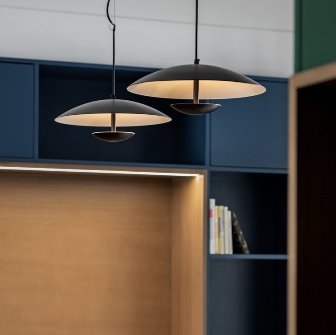 Светильник DZN-45666 ЧЕРНЫЙ ` D600/H1200/1/LED/12W/3000K GINGER