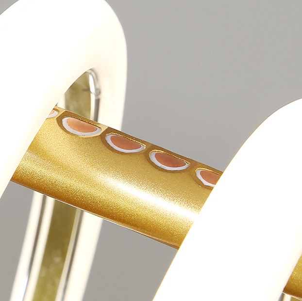 Светильник DZN-34295 ЧЕРНЫЙ + ЗОЛОТО ` D720/H800/3/LED/45W/4500K NIMBUS