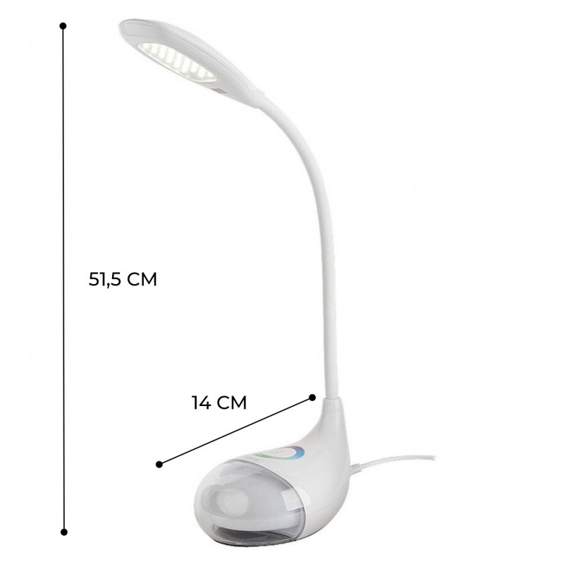 Светильник GNRL GLTL-037 8Вт белый RGB RSP