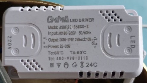 Светильник подвесной светодиодный ElegantLight DZN-8186 БРОНЗА ` D600/H1200/1/LED/35W/4000K DOMO 24-