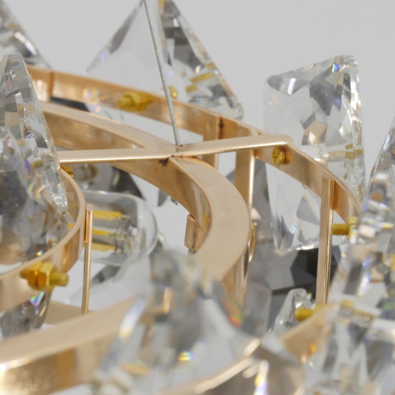 Светильник (2187-500GL) SPF-12197 ЗОЛОТО ` D500/H180/6/E14/40W BALLET3 25-03 (1)