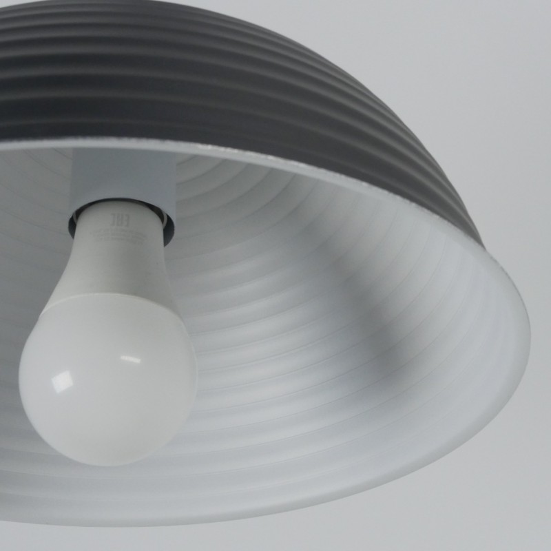 Светильник подвесной SPF-6116 ЧЕРНЫЙ+БЕЛЫЙ ` D300/H1150/1/E27/40W без ламп, черный провод SPFD PATIO