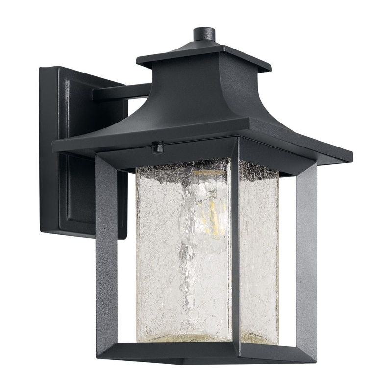 Светильник садово-парковый Feron PL550 на стену вниз 60W E27 230V, черный 11891