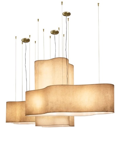 Светильник инсталляция DZN-65052 КОРИЧНЕВЫЙ форма из резины