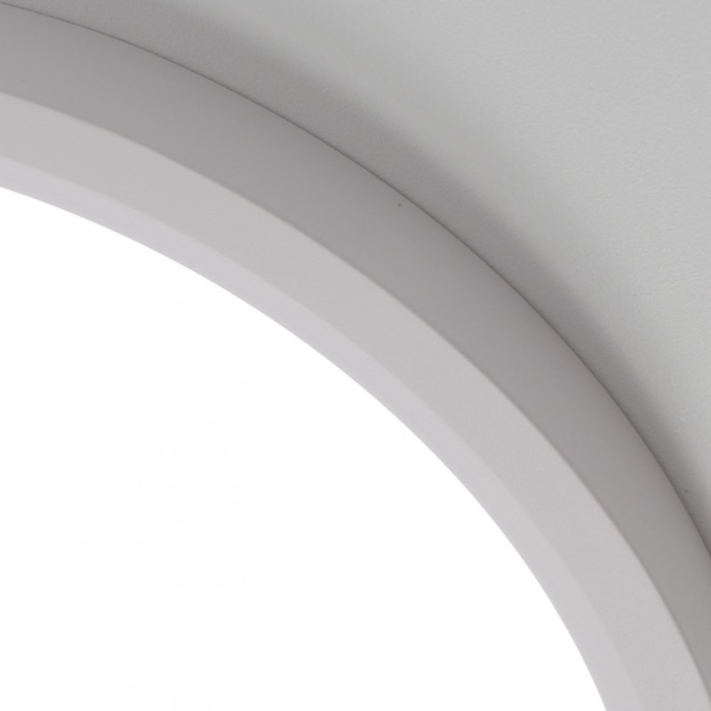 Светильник SPF-6135 БЕЛЫЙ ` D400/H25/1/LED/2*36W/3000-4500-6100K c ПДУ SLIM 25-02 (1/10)