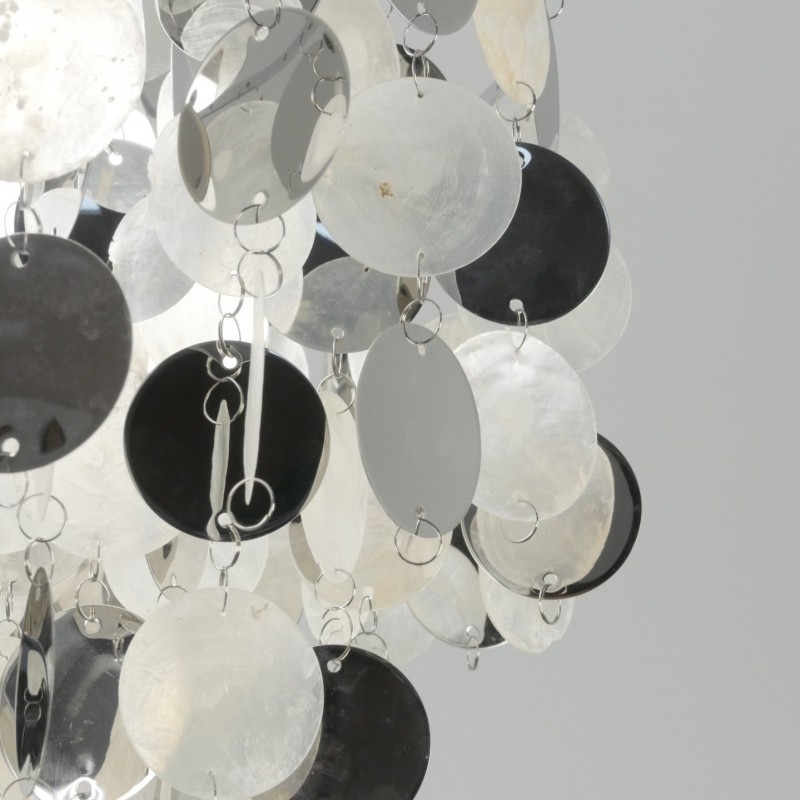 Светильник подвесной SAPFIR SPFD-40941 SHELL РОМ/CHROME ` D400/H1500/4/E27/60W без ламп CEDAR