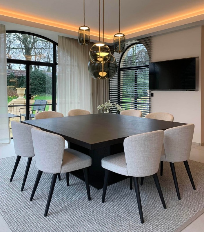 Светильник DZN-44730 ЧЕРНЫЙ ` D180*280/H1200/1/LED/7W/3000K BROKIS KNOT by Chiaramonte Marin