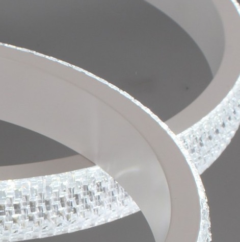 Светильник SAPFIR (2202-500-3WH) SPF-9407 БЕЛЫЙ ` D750*720/H110/3/LED/2*90W без ПДУ TERRA 24-12