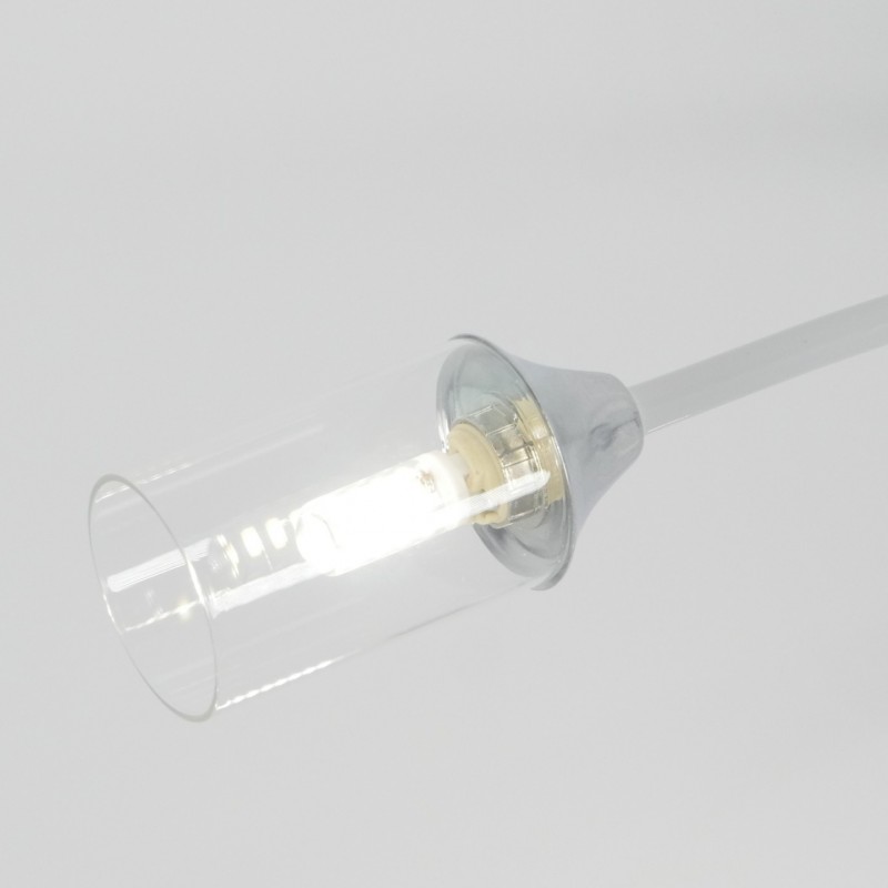 Светильник потолочный SAPFIR SPFD-9474 Белый/ром/White/Chrome/D900/H200/10/G9/100W/без ламп Arach