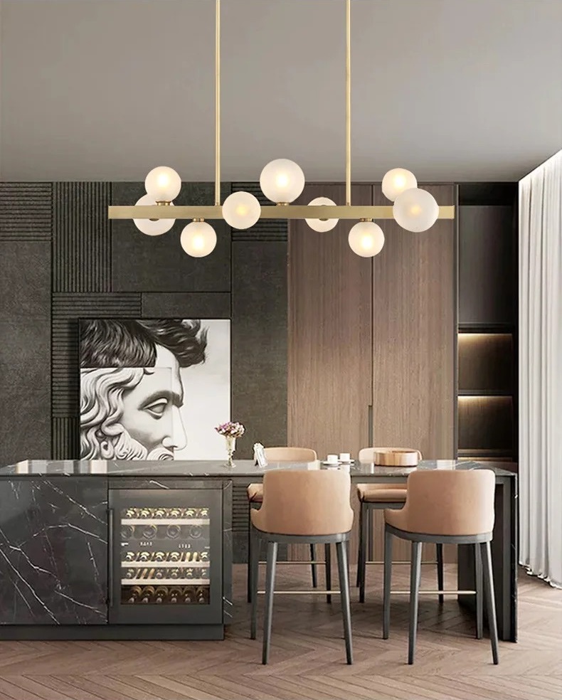 Светильник DZN1-2-90 БРОНЗА ` D400*290/H1200/5/G9/30W