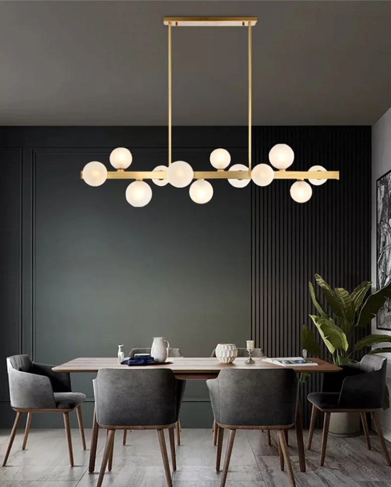 Светильник DZN1-2-90 БРОНЗА ` D400*290/H1200/5/G9/30W