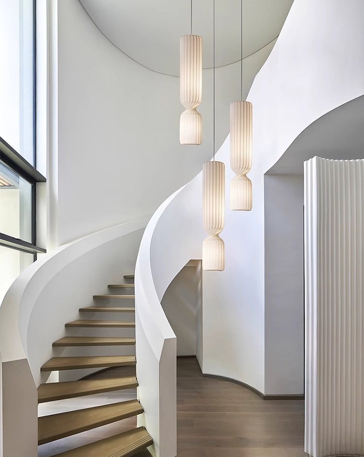 Светильник DZN-6323 БЕЛЫЙ ` D250/H1000+1000/1/LED/20W TAISTO 25-11