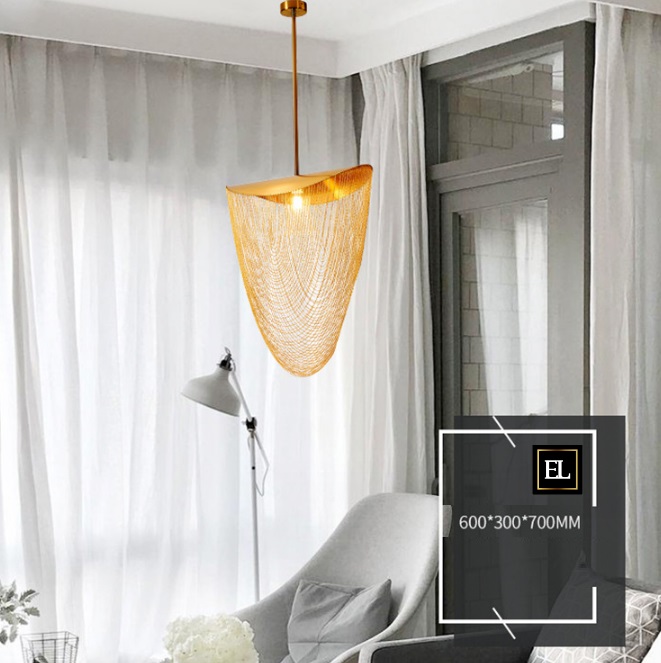 Светильник DZN-46077 ЗОЛОТО ` D600*700/H1000/1/E27/40W COVER