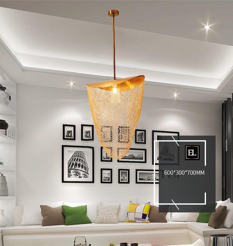 Светильник DZN-46077 ЗОЛОТО ` D600*700/H1000/1/E27/40W COVER