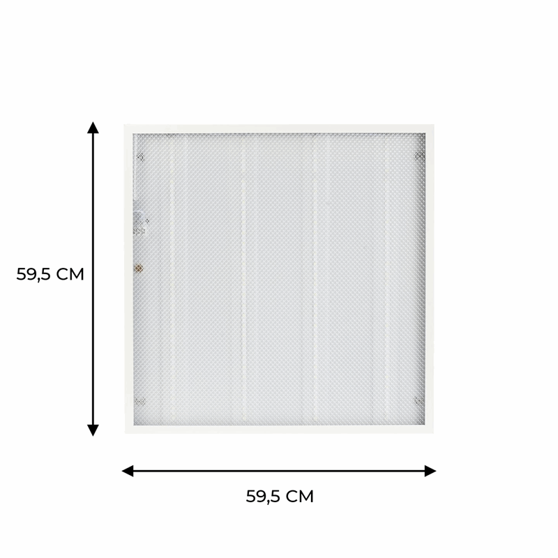 ** Универсальный светильник UNI-595*595*19мм 36Вт 6500К 3200Лм IP40 Призма СириусА (1/4)
