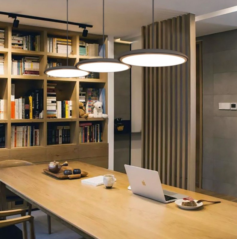 Светильник DZN-50762 СЕРЫЙ D400/H1500/1/LED/24W/4500K