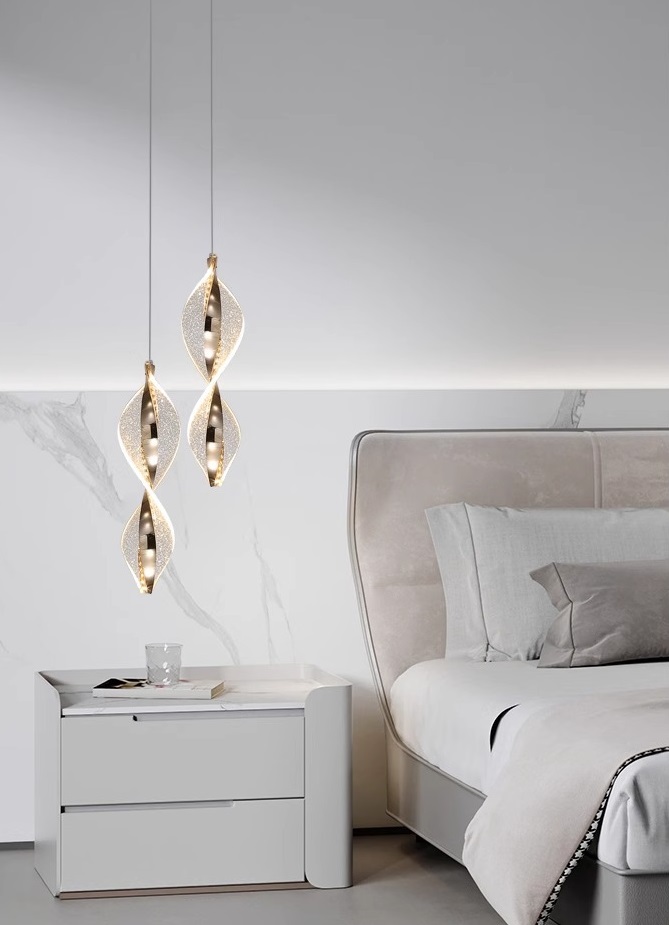 Светильник DZN-21730 ЗОЛОТО D120/H300+1500/1/LED/./4000K звёздное небо SPRAY2 25-03