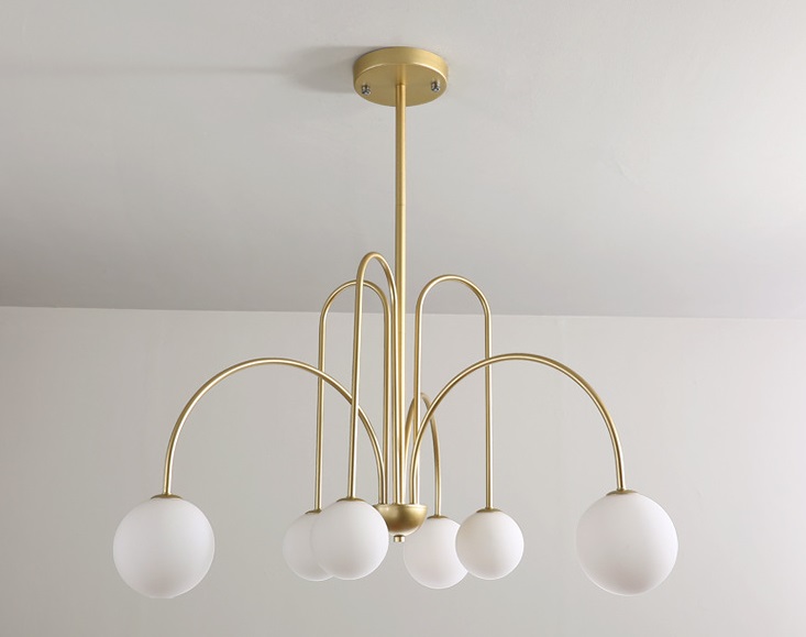 Светильник DZN-65262 ЗОЛОТАЯ БРОНЗА ` D900/H750/6/G9/30W