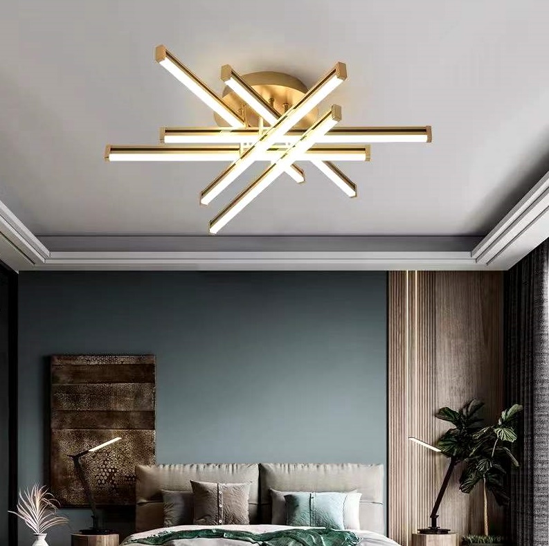 Светильник А107/600 GOLD/ЗОЛОТО (1С2039) LED D600/H100/6/LED/112W/LED DIM ПДУ 2.4 PICK SPF21-7 Макку