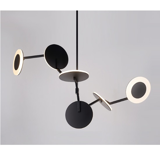 Светильник DZN1-6-132 ЧЕРНЫЙ ` D600/H940/6/LED/42W/4500K