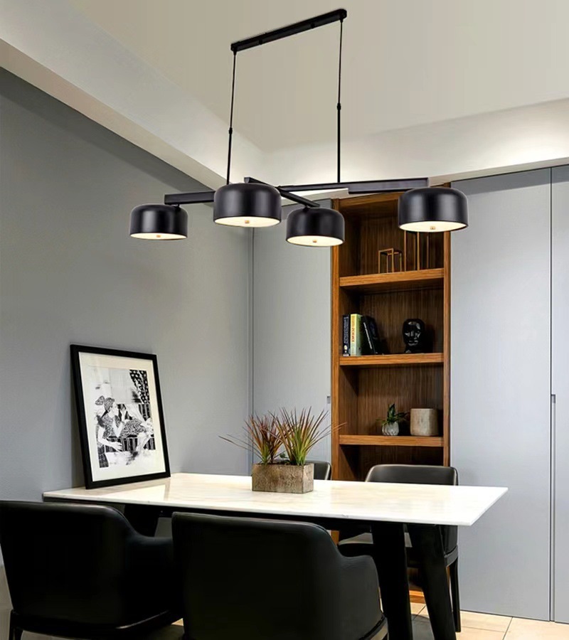 Светильник DZN1-6-161 МЕДЬ + ЧЕРНЫЙ ` 4/E27/40W MILL