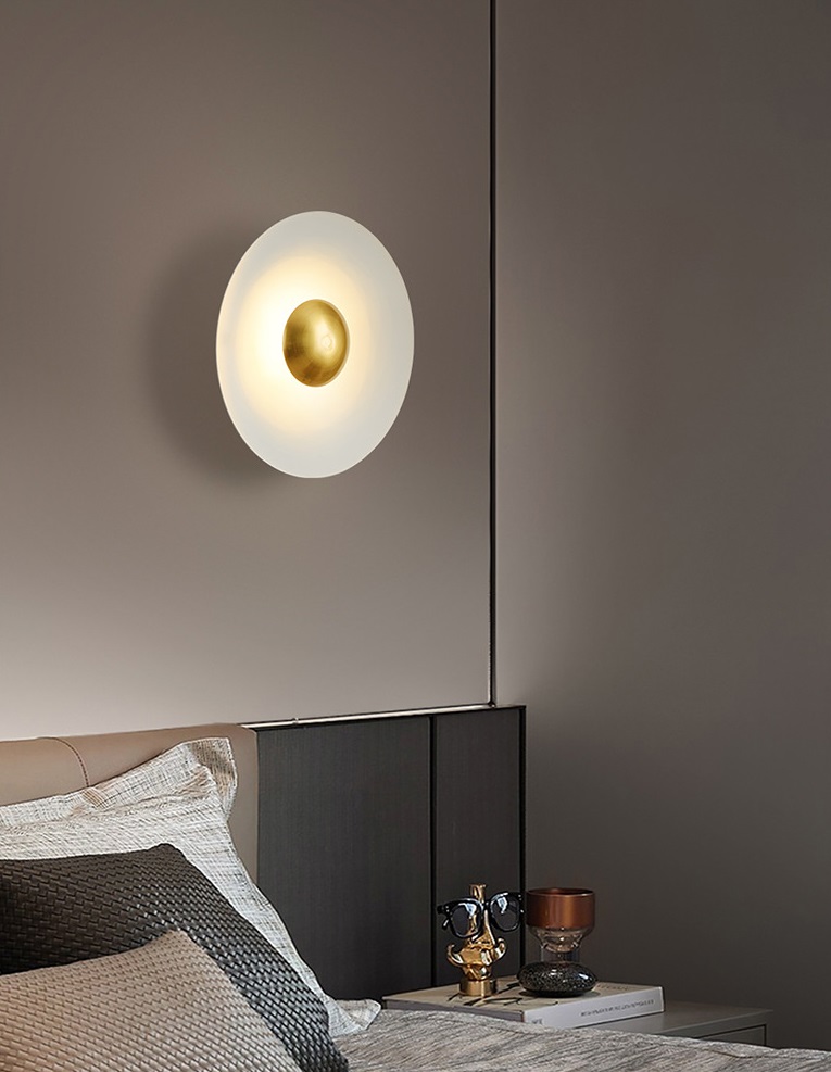 Светильник DZN-45088 БЕЛЫЙ ` D300/H80/1/LED/6W/4500K Skitres