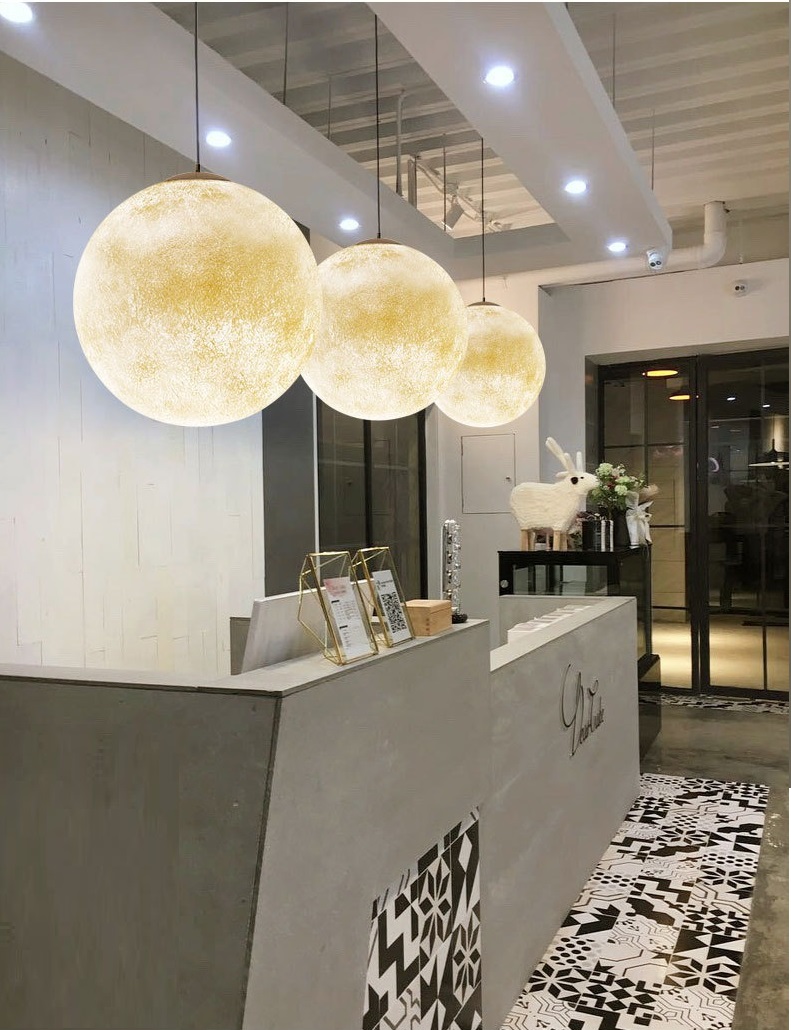 Светильник DZN-45099 БЕЛЫЙ АКРИЛ ` D500/H1200/1/E27/15W MOON-LAMP