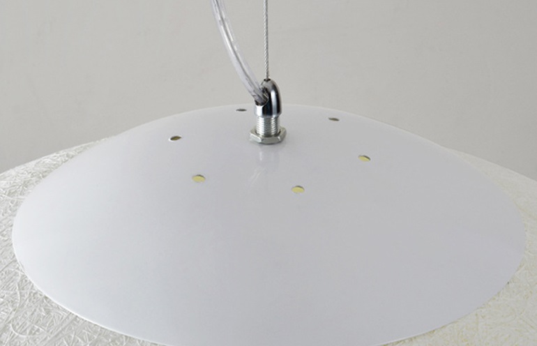 Светильник DZN-45100 БЕЛЫЙ АКРИЛ ` D400/H1200/1/E27/15W MOON-LAMP