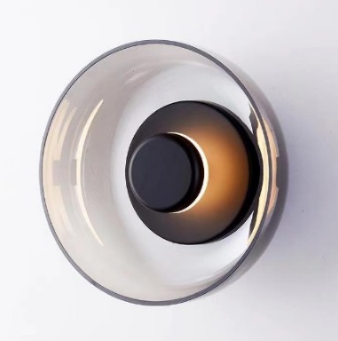 Настенный светильник светодиодный DZN-68669 Loft DISK 8210 GREY 25-03 VST