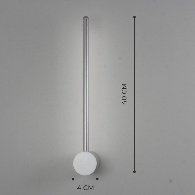 Светильник DZN-31356 SILVER/СЕРЕБРО ` D400/H140/1/LED/6W 4000K Minimal Line DZN22-05