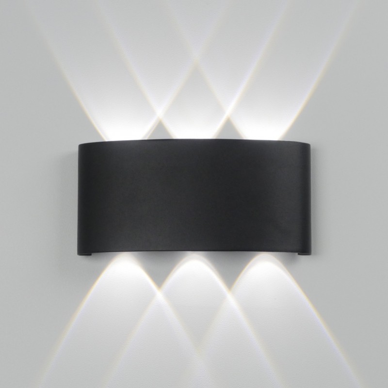 Светильник настенный SAPFIR SPF-9846 BLACK/ЧЕРНЫЙ ` 6/LED/6W/4500K 170*80*55mm TWIN 24-03 (1/50)