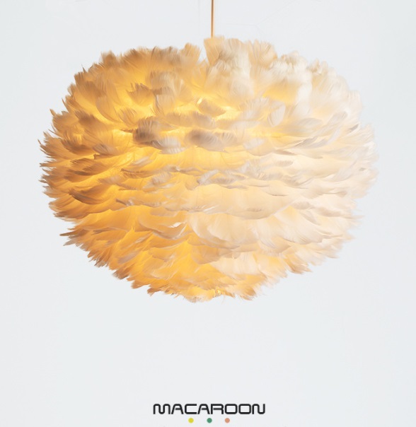 Светильник DZN-31416 БЕЛЫЙ ` D500/H400/1/E27/60W PLUME