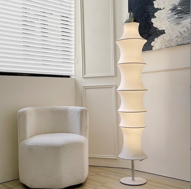 Светильник DZN-12458 РОМ + БЕЛЫЙ ` D400/H1800/1/LED/22W/3000K PENTTI