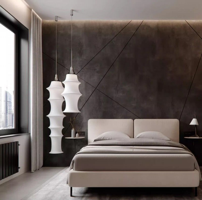 Светильник DZN-12469 РОМ + БЕЛЫЙ ` D400/H1650/1/E27/20W PENTTI