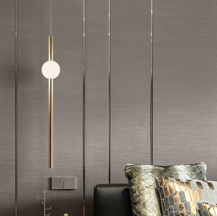 Светильник DZN-65269 БРОНЗА ` D120/H650*2000/1/LED/.W/3000K