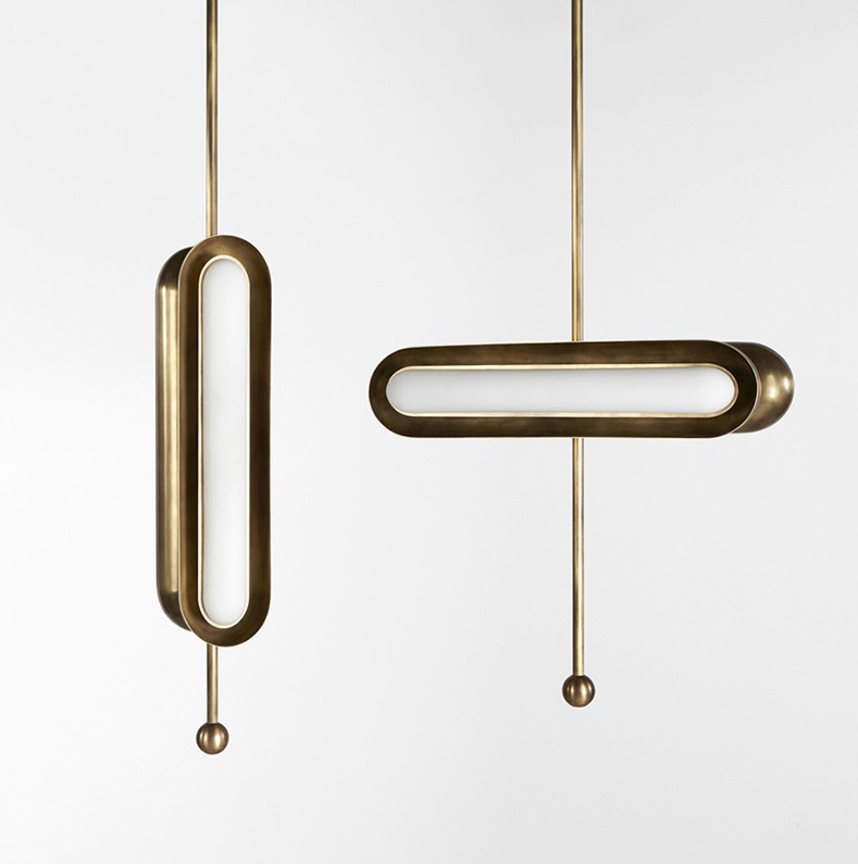 Светильник DZN3-1-17 BRONZE/БРОНЗА ` D350/H65/2/LED/20W