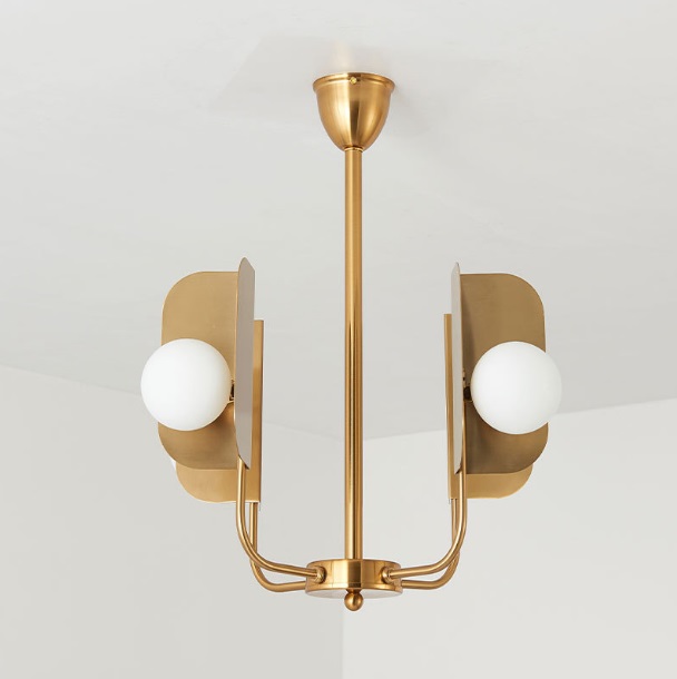 Светильник DZN3-1-87 GOLD/ЗОЛОТО ` D500/H600/4/G9/40W